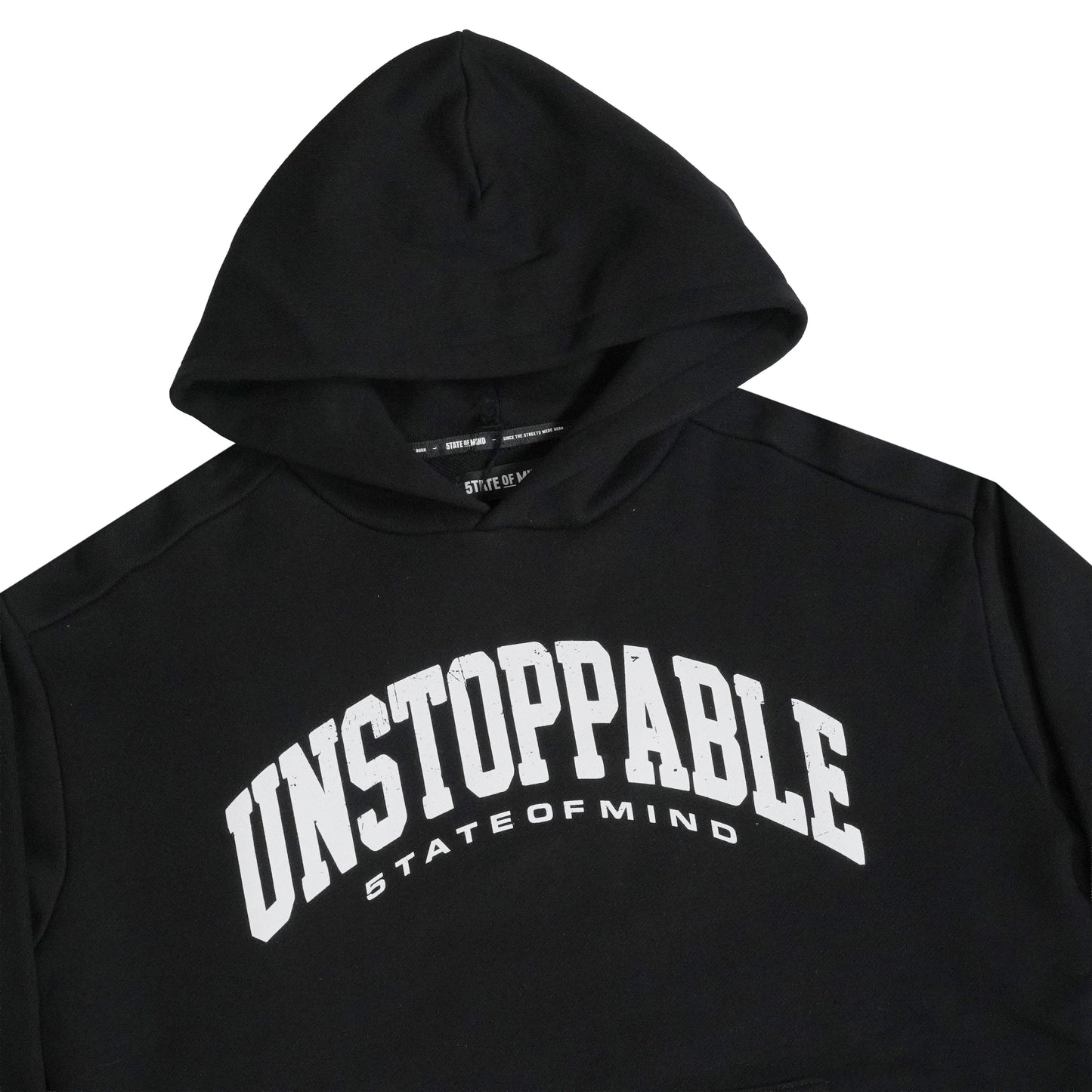 "UNSTOPPABLE" Hoodie Black