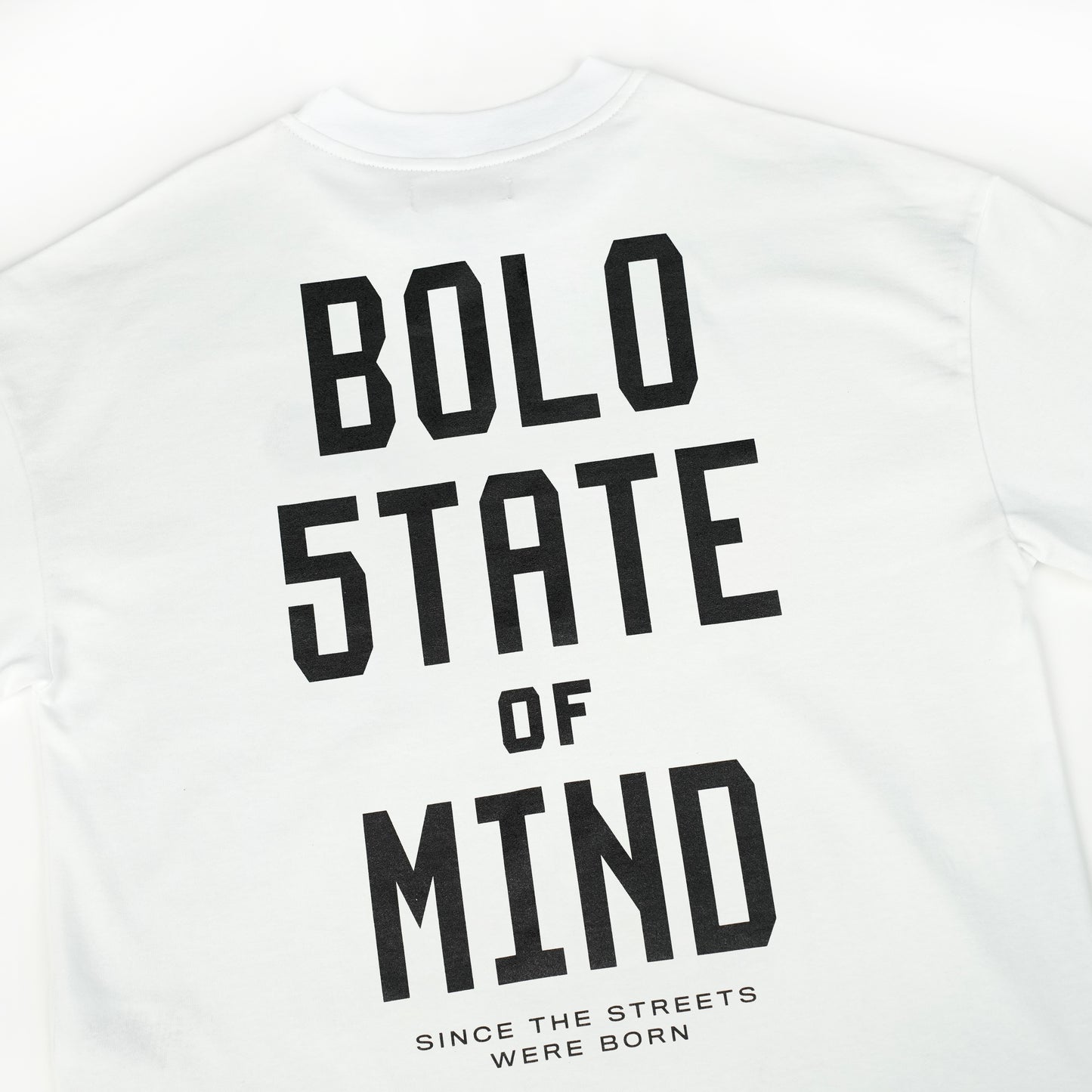 "BOLO 5TATE OF MIND" T-Shirt white