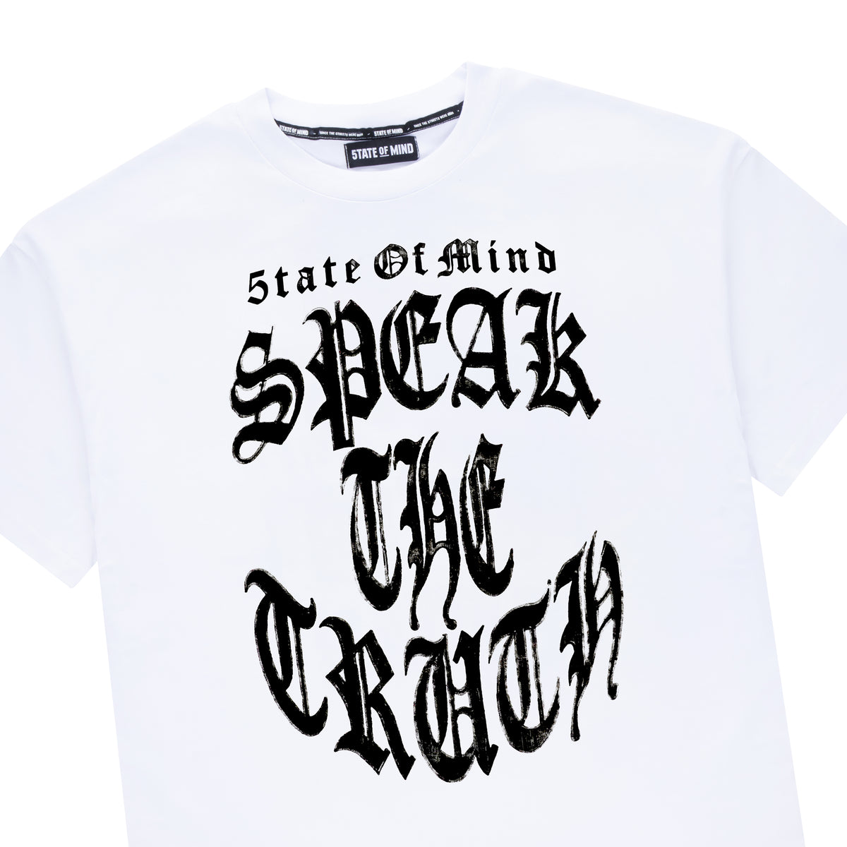 "SPEAK THE TRUTH" T-shirt Black
