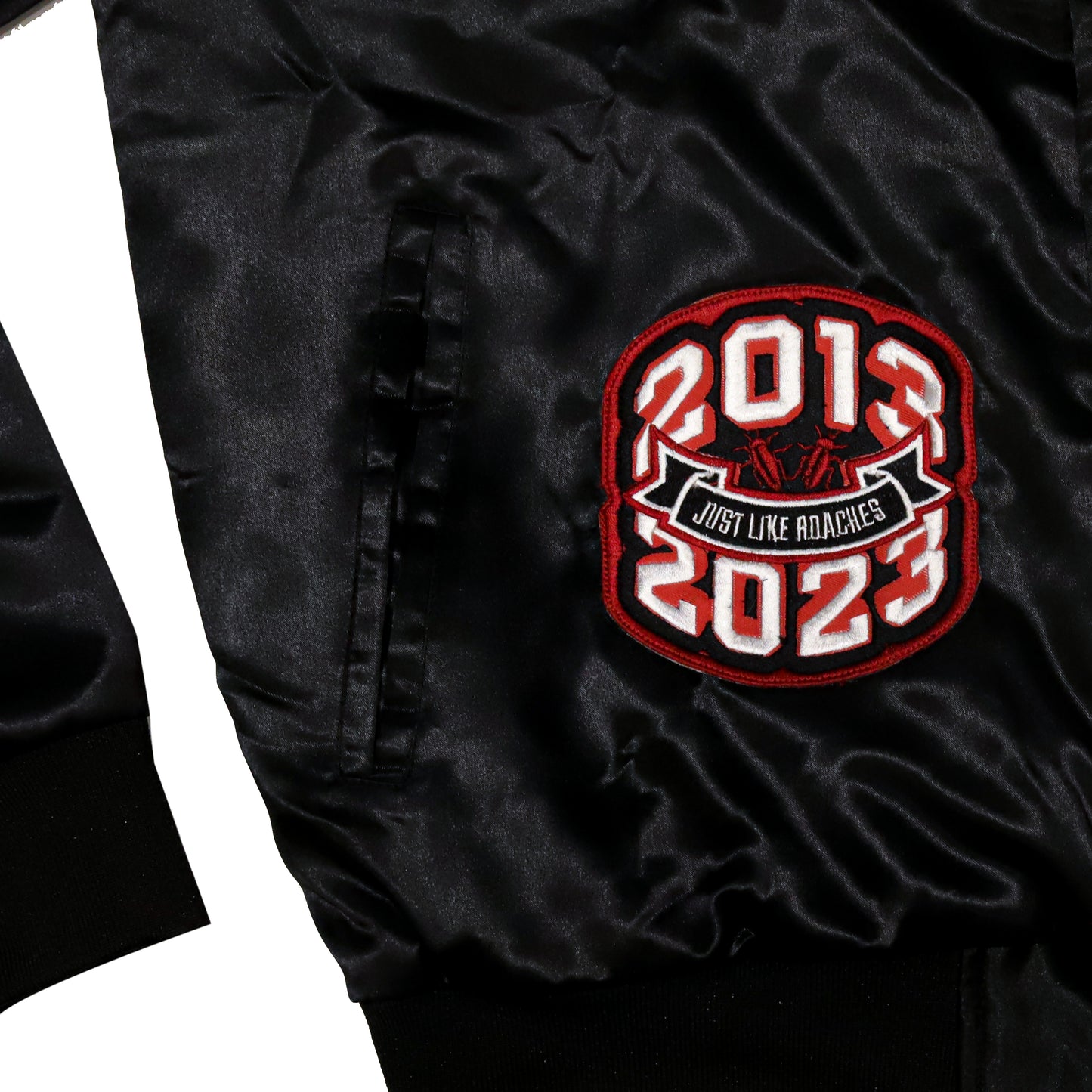 "5OM x ICELF" Bomber Jacket Nera