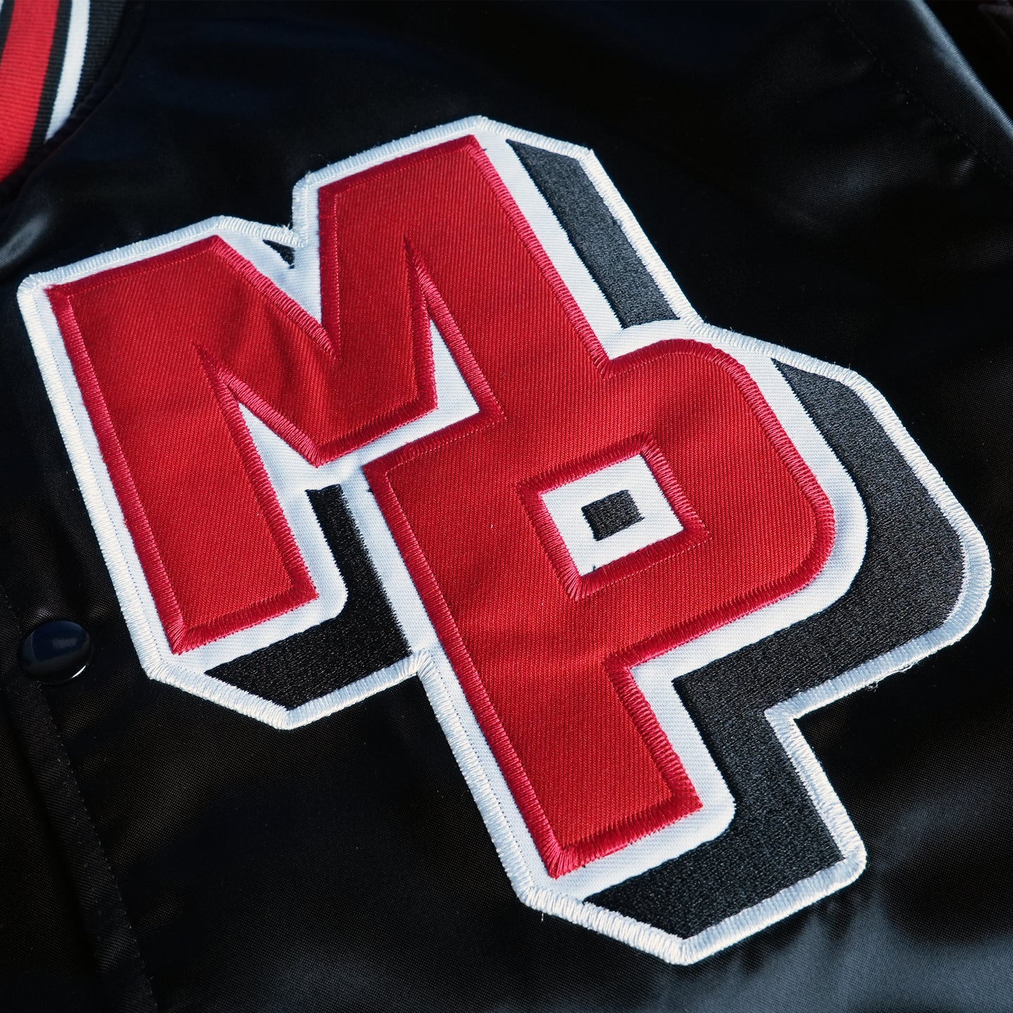 " 5OM x MP " Bomber Jacket Nera