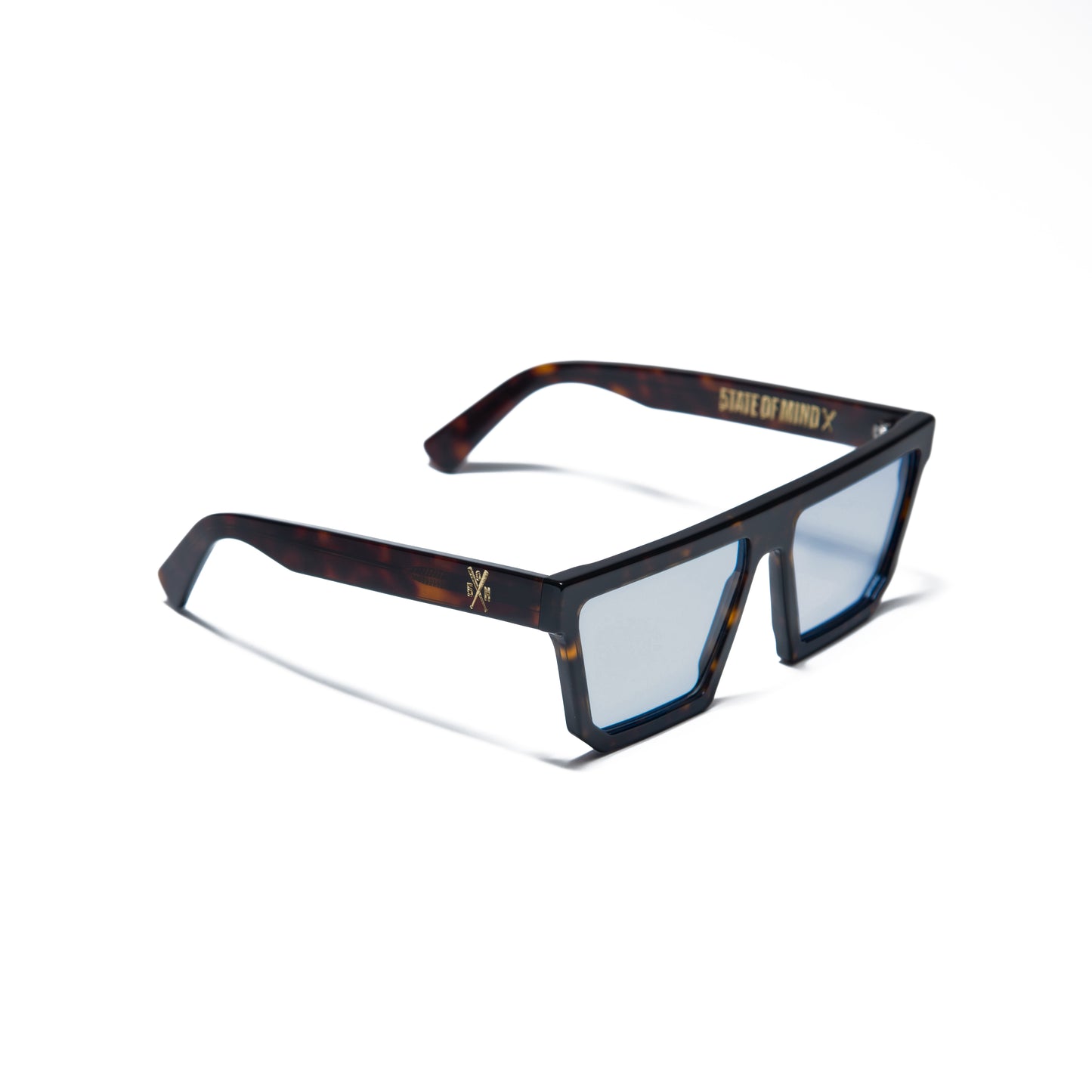 " 5OM " 2011 Sunglasses Tortoise Azzurro