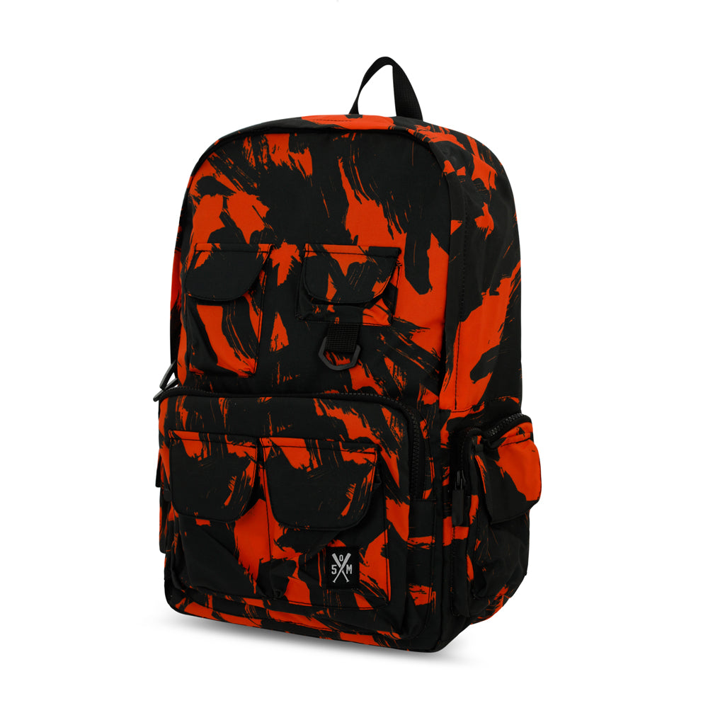 " RETROFUTURE CARGO " Cargo Backpack Orange Camo