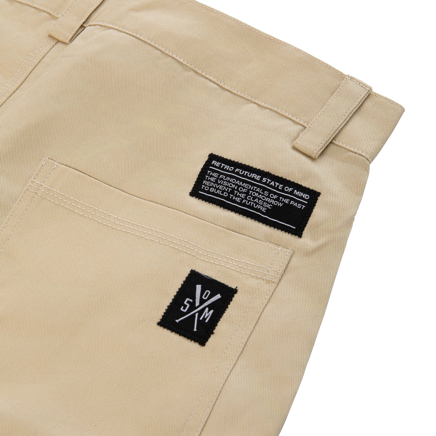 "RETROFUTURE" Carpenter Short Twill Sand