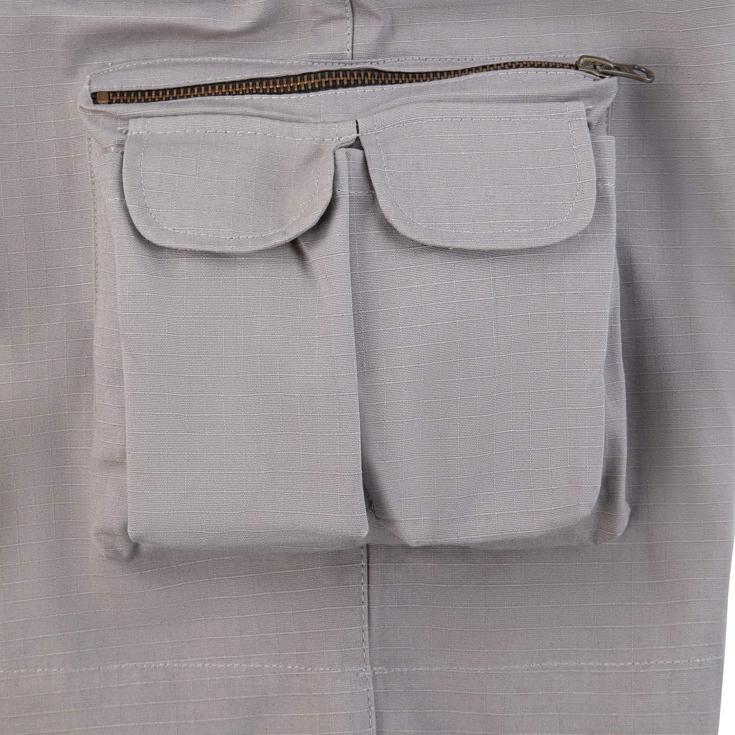 "RETROFUTURE CARGO" Ripstop Cargo Short Iron