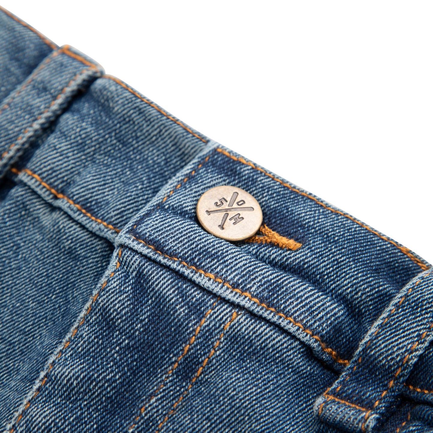 "RETROFUTURE" Worker Short Denim Scuro