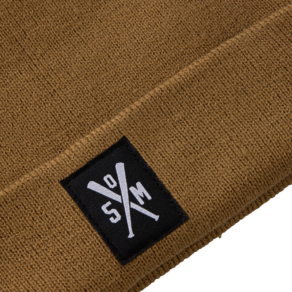 " RETROFUTURE BASIC " Beanie Sand