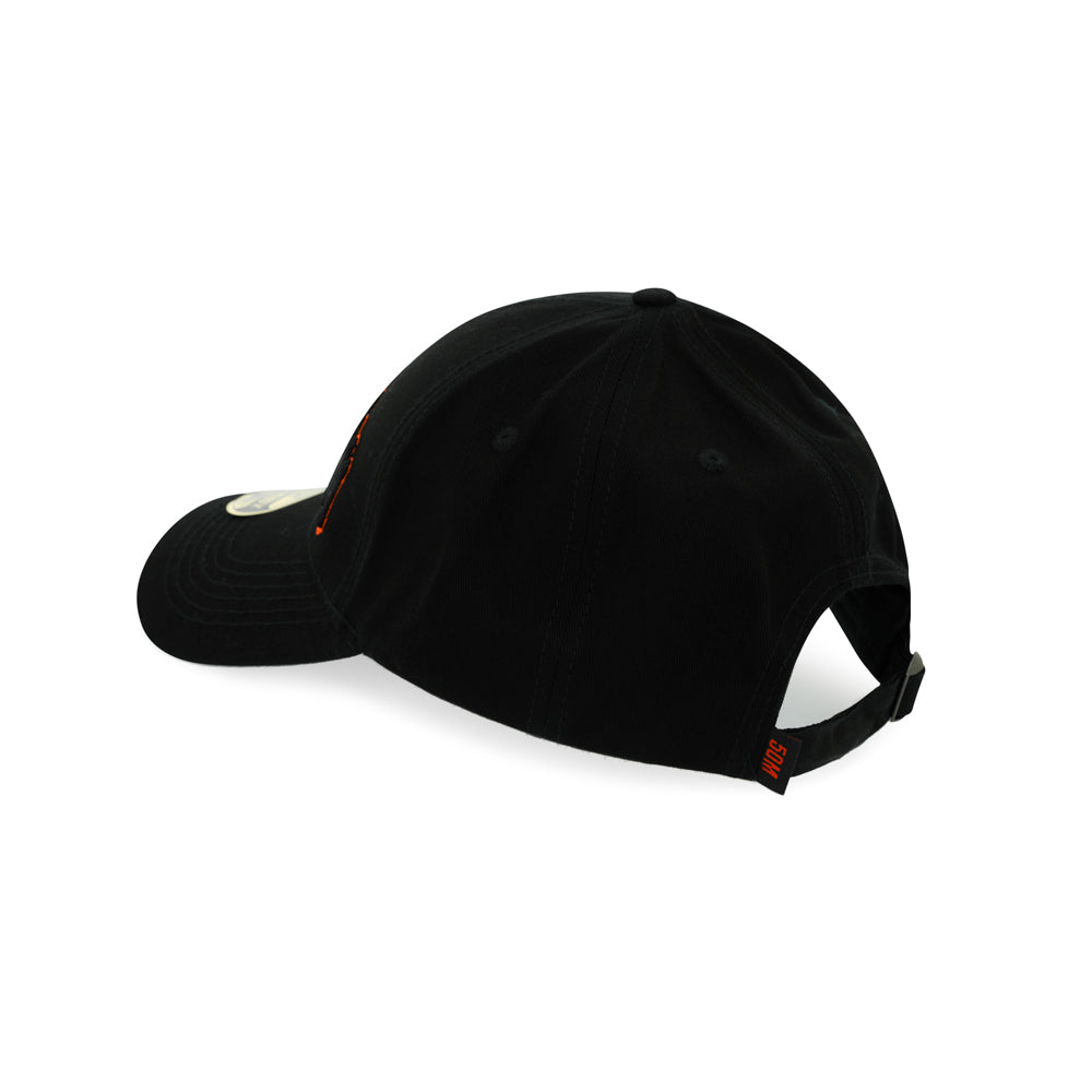 " I AM WHO I AM " Curved Visor Cap Black