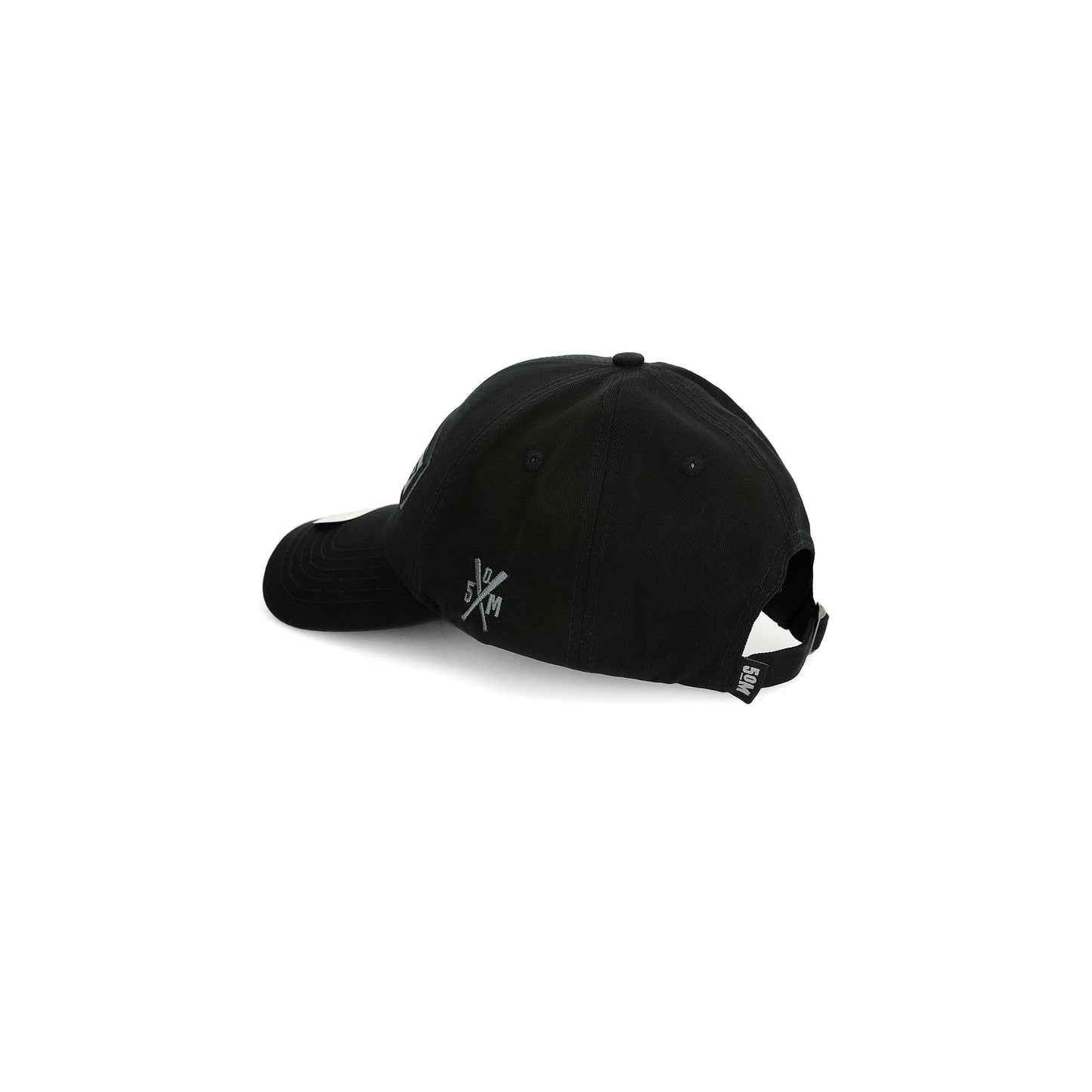 "5OM RACING" Curved Visor Cap Black