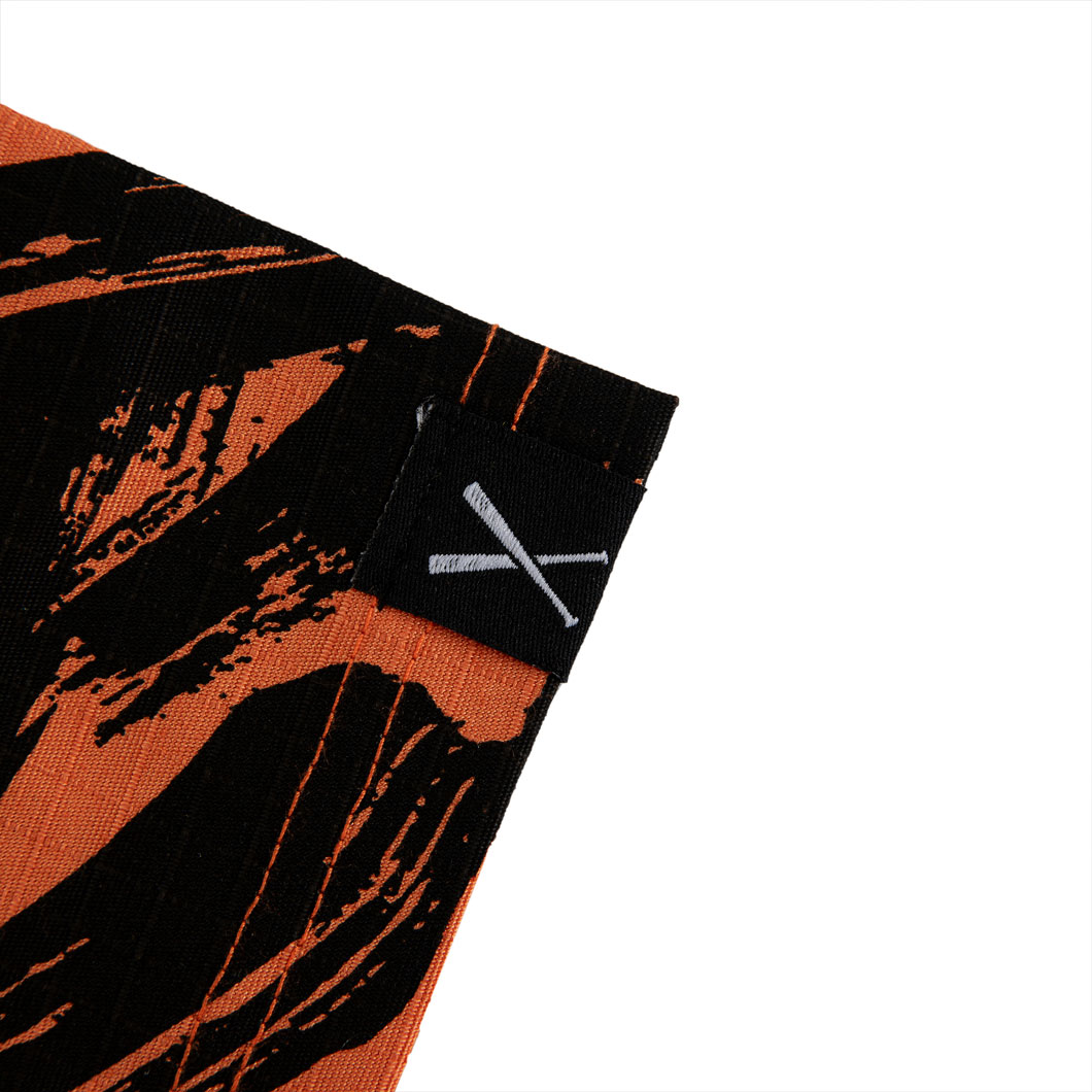 " RETROFUTURE BASIC " Baseball Shirt Orange Camo