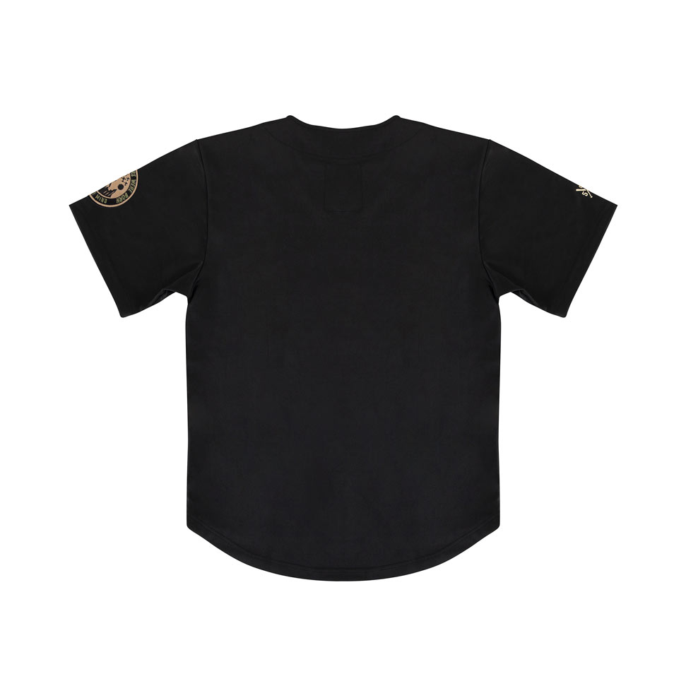 " 5OMZILLA " Baseball Jersey Black