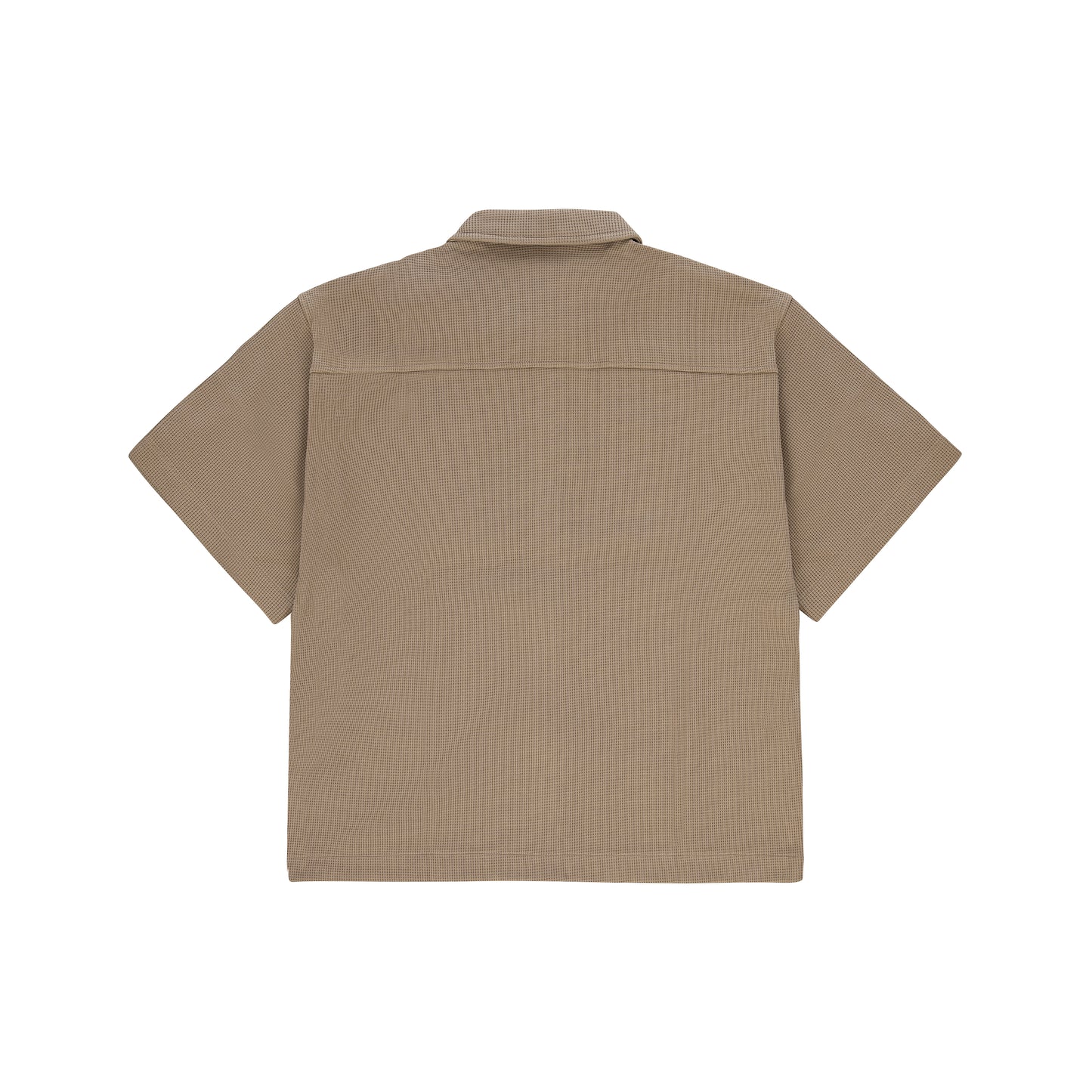 "CAR RENTAL" Waffle Shirt Sand