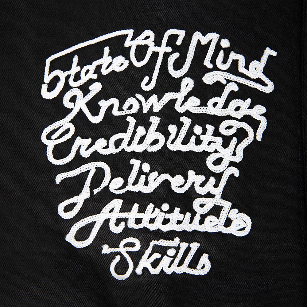 "STREET'S DISCIPLES" Baseball Shirt Black