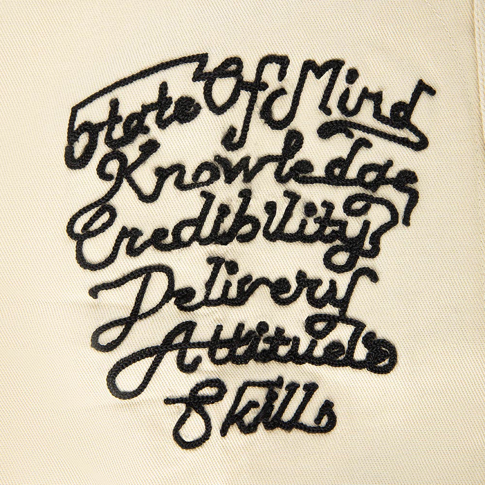 "STREET'S DISCIPLES" Baseball Shirt Milk