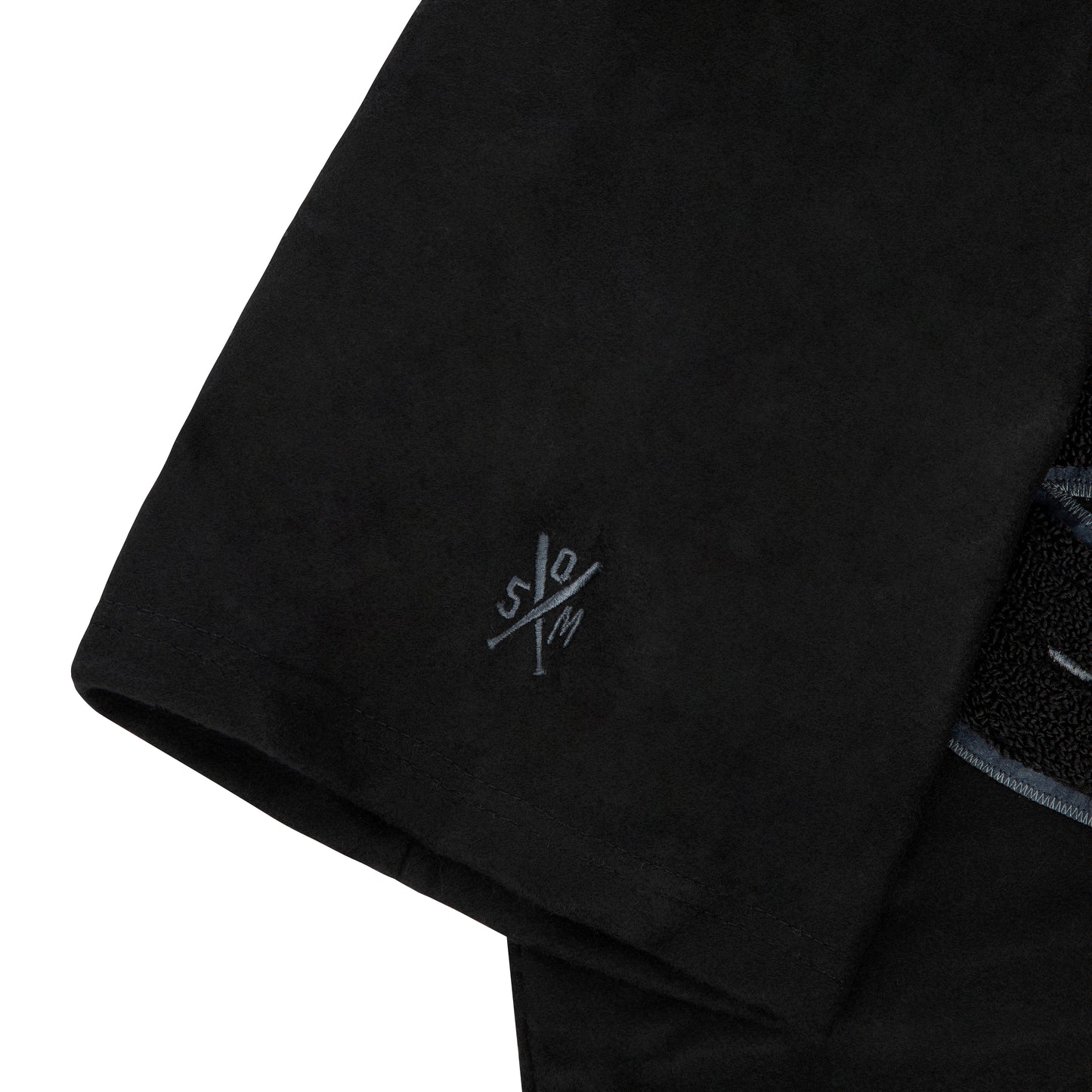 "LONE WOLVES" Baseball Jersey Black