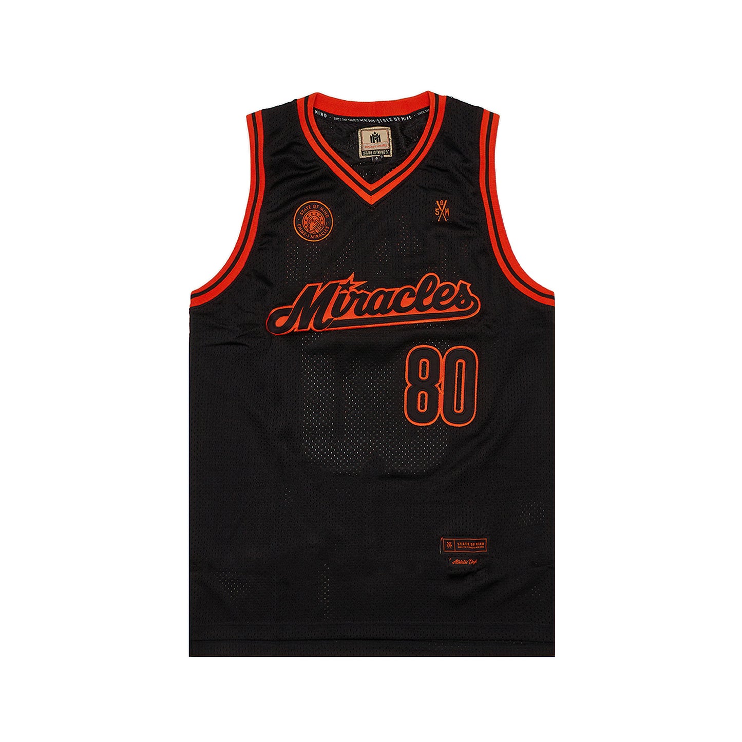 " EMME-I MIRACLES " Basket Jersey Nera
