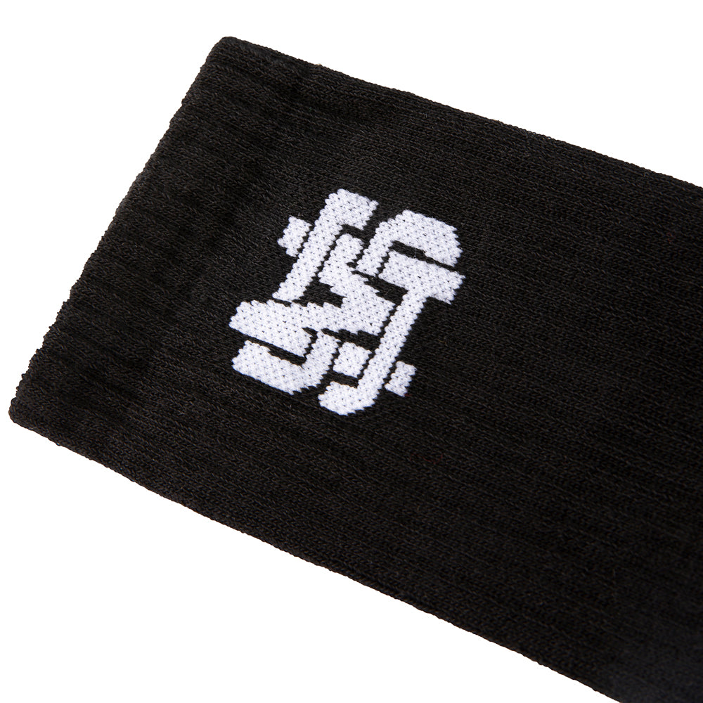 " MONOGRAM " Socks Black