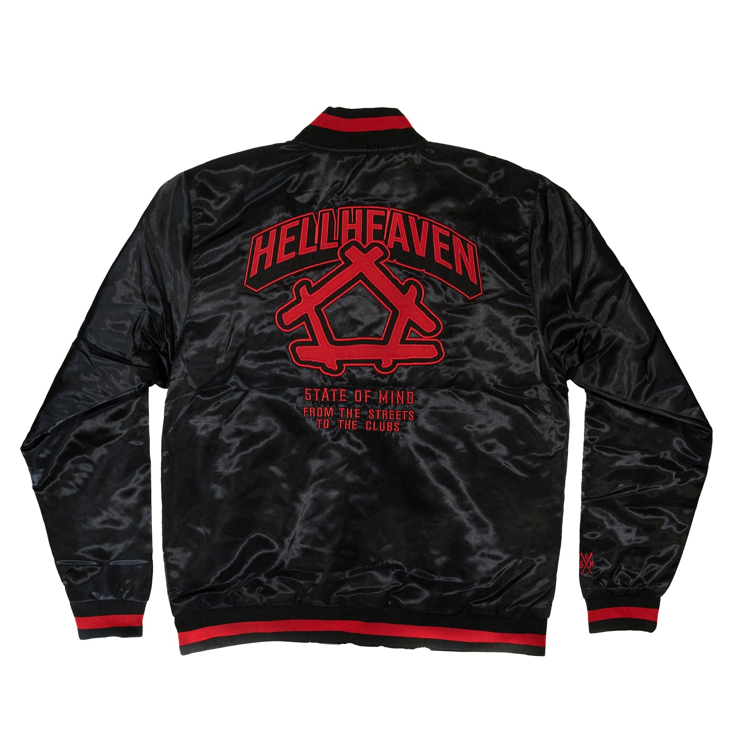 " 5OM x HELLHEAVEN " Bomber Jacket