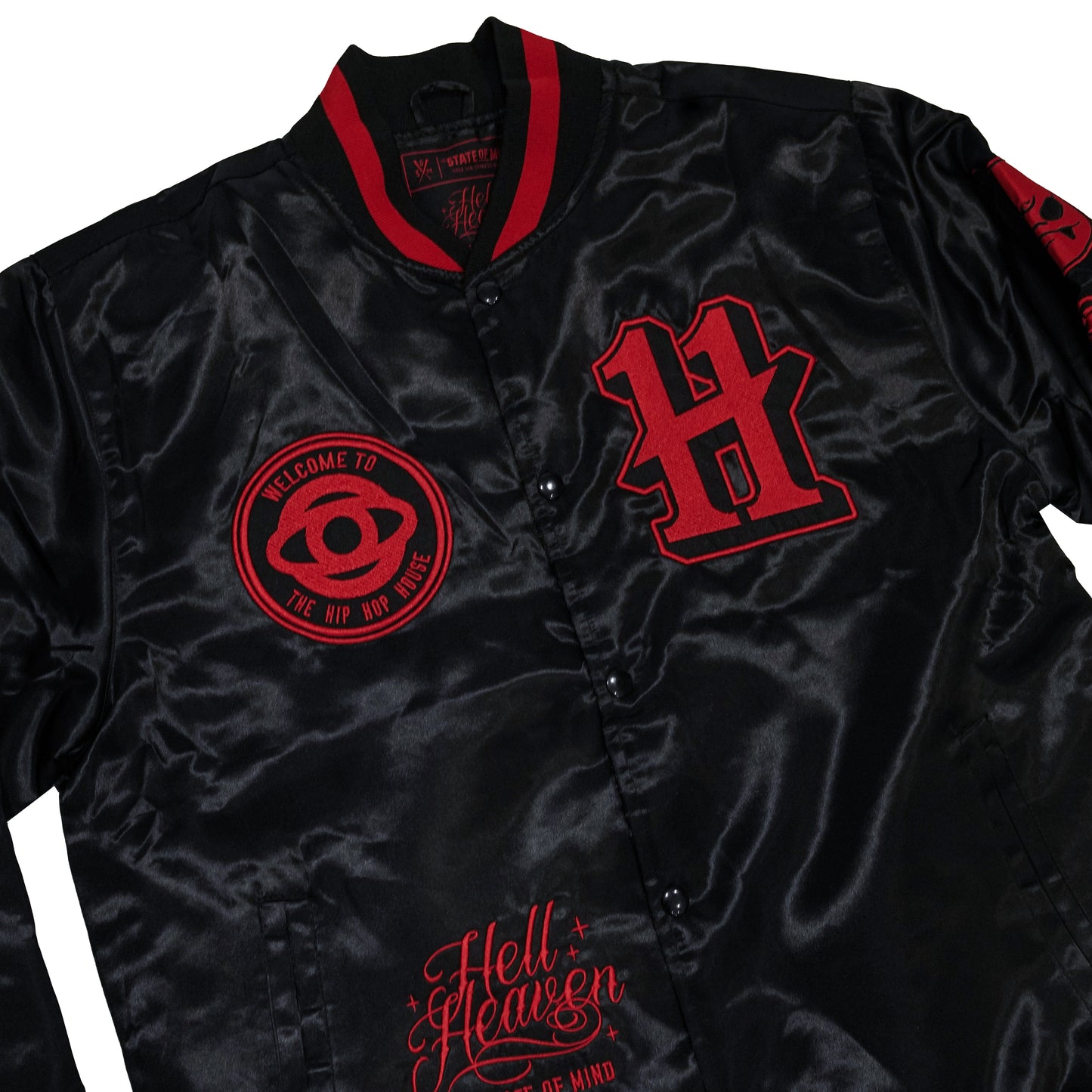 " 5OM x HELLHEAVEN " Bomber Jacket