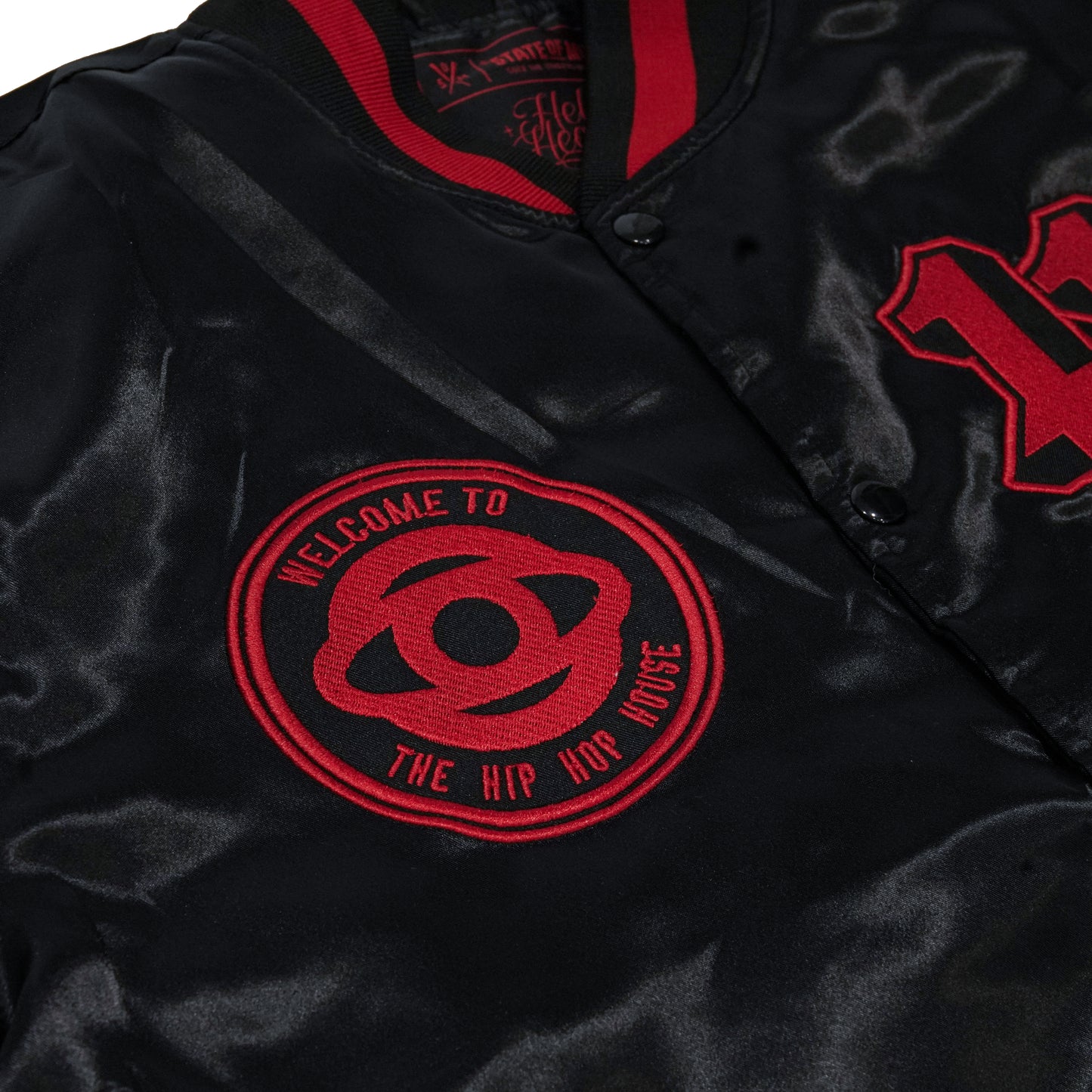 " 5OM x HELLHEAVEN " Bomber Jacket