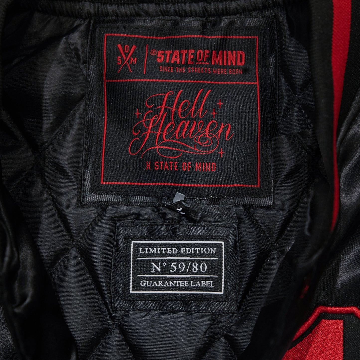 " 5OM x HELLHEAVEN " Bomber Jacket