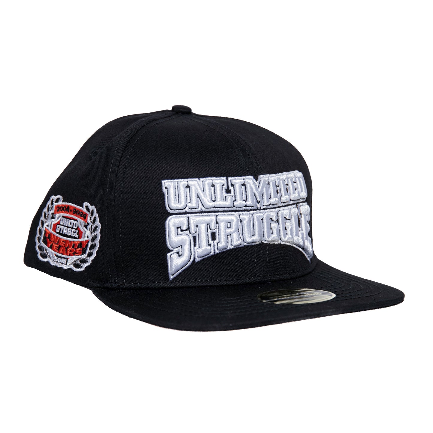 " 5OM x UNLIMITED STRUGGLE " Snapback Black