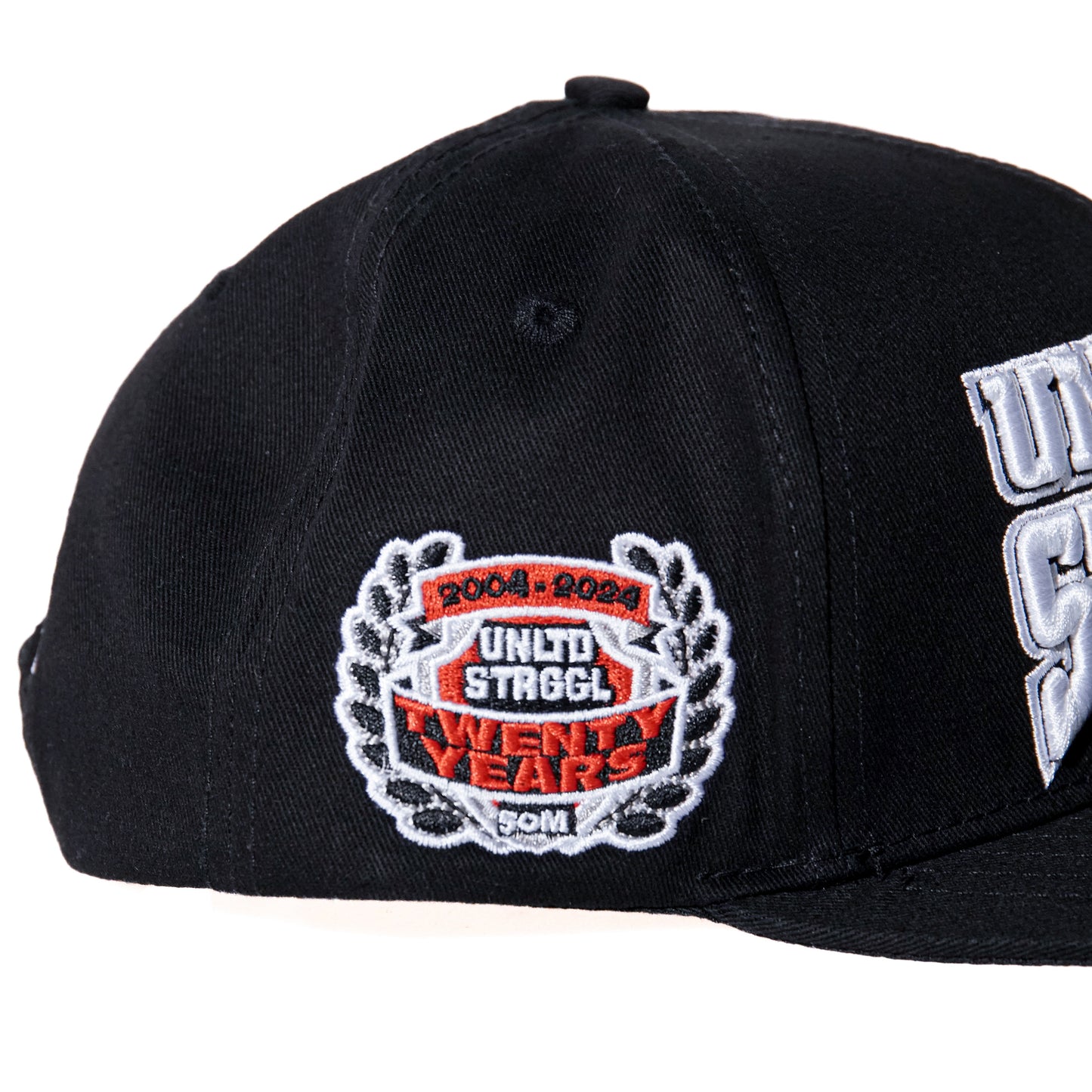 " 5OM x UNLIMITED STRUGGLE " Snapback Black