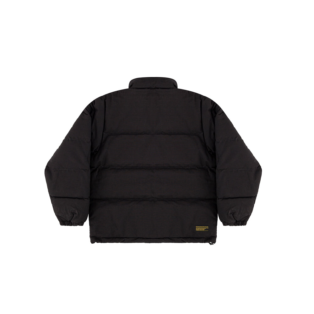 " RETROFUTURE BASIC " Puffer Jacket Black