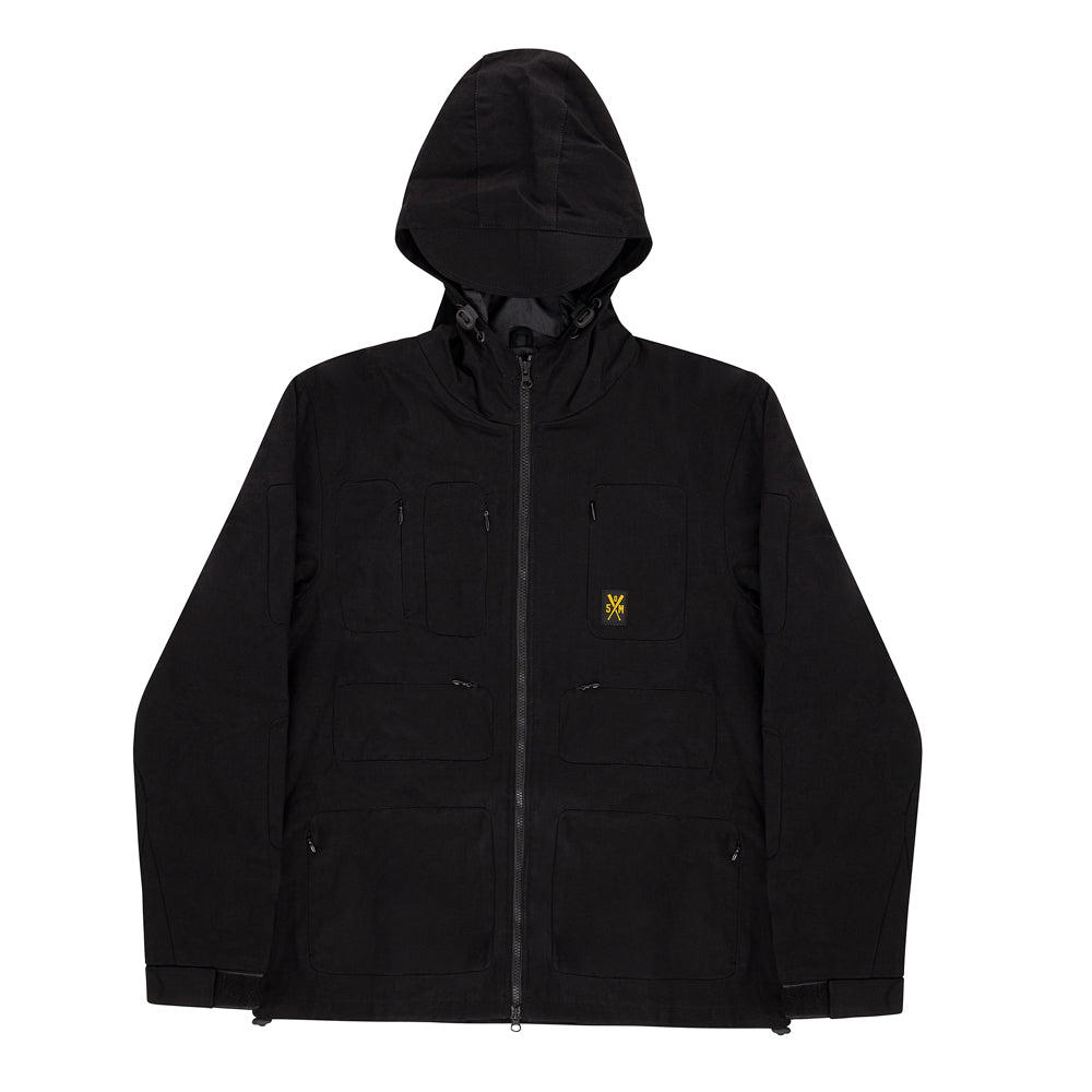 " RETROFUTURE HIDDEN CARGO " Jacket Canvas 3in1 Black