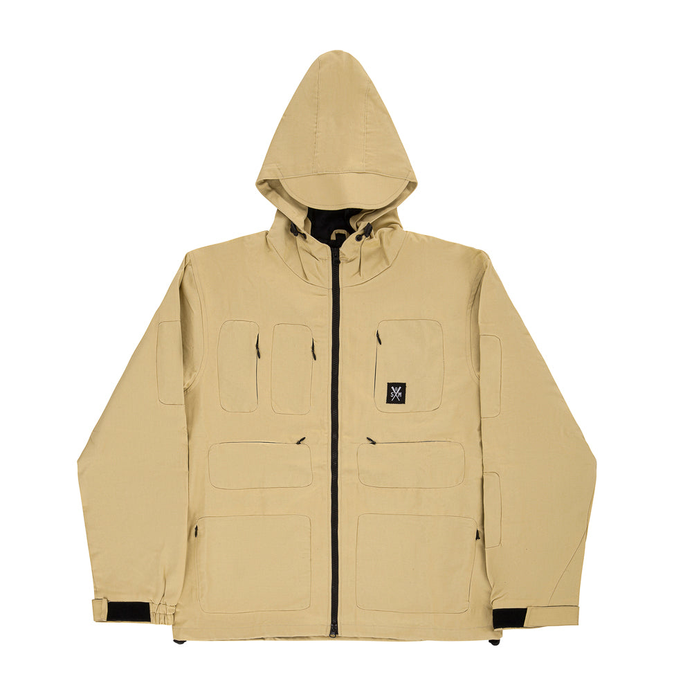 " RETROFUTURE HIDDEN CARGO " Jacket Canvas Sand