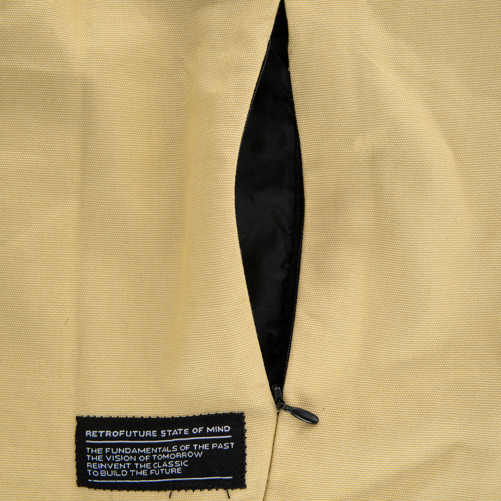 " RETROFUTURE HIDDEN CARGO " Jacket Canvas Sand