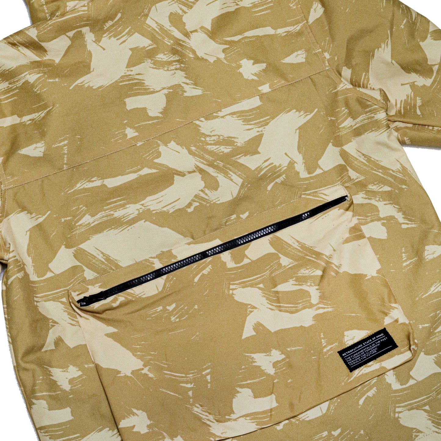 " RETROFUTURE CARGO " Cargo Jacket Beige/Camo