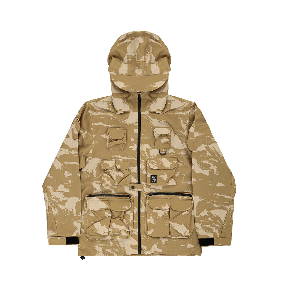 " RETROFUTURE CARGO " Cargo Jacket Beige/Camo