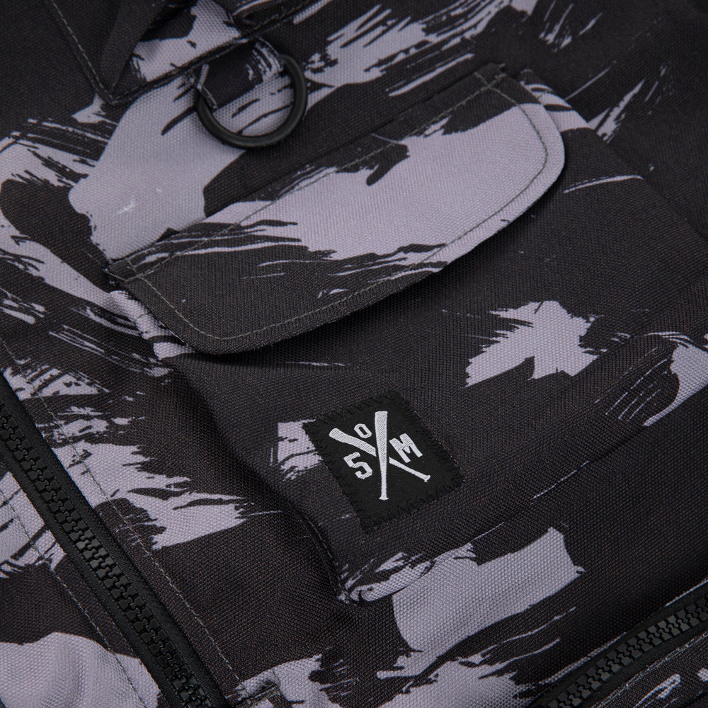 " RETROFUTURE CARGO " Cargo Jacket Black/Camo