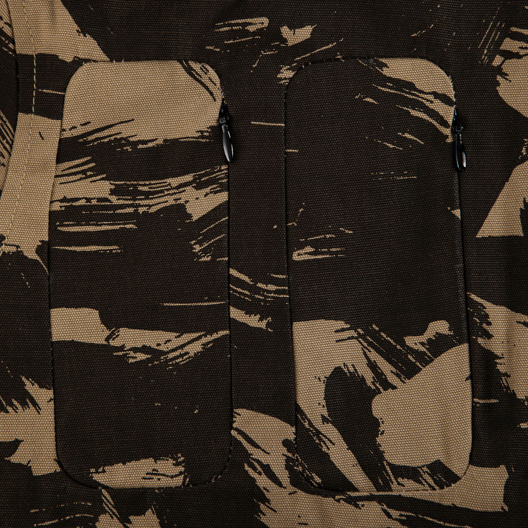 " RETROFUTURE HIDDEN CARGO " Hidden Cargo Jacket 3X1 Brown Camo