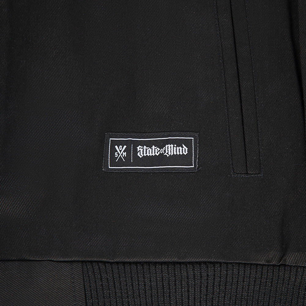 "STREET'S DISCIPLES" Bomber Jacket Black