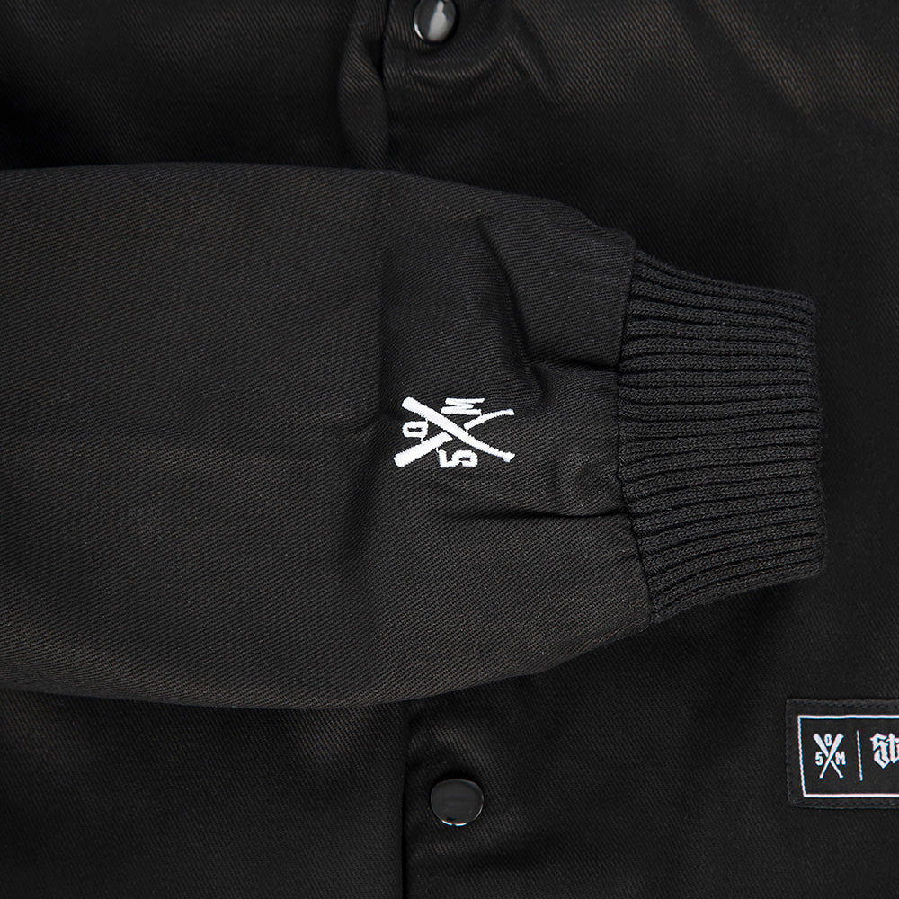 "STREET'S DISCIPLES" Bomber Jacket Black