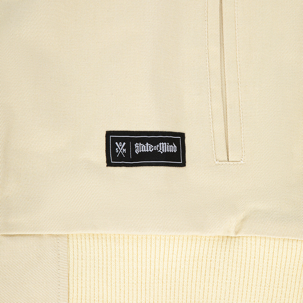 "STREET'S DISCIPLES" Bomber Jacket Milk
