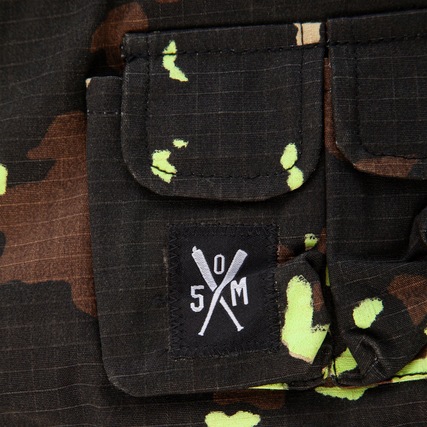 "RETROFUTURE" Cargo Bullet Proof Vest Acid Camo