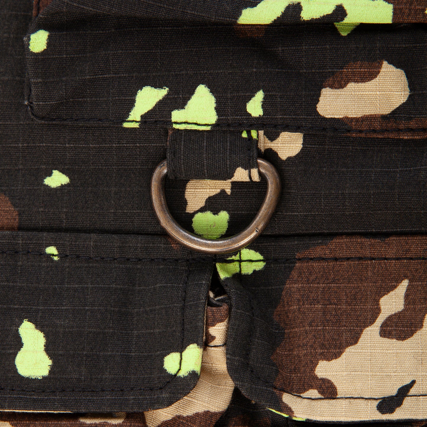 "RETROFUTURE" Cargo Bullet Proof Vest Acid Camo