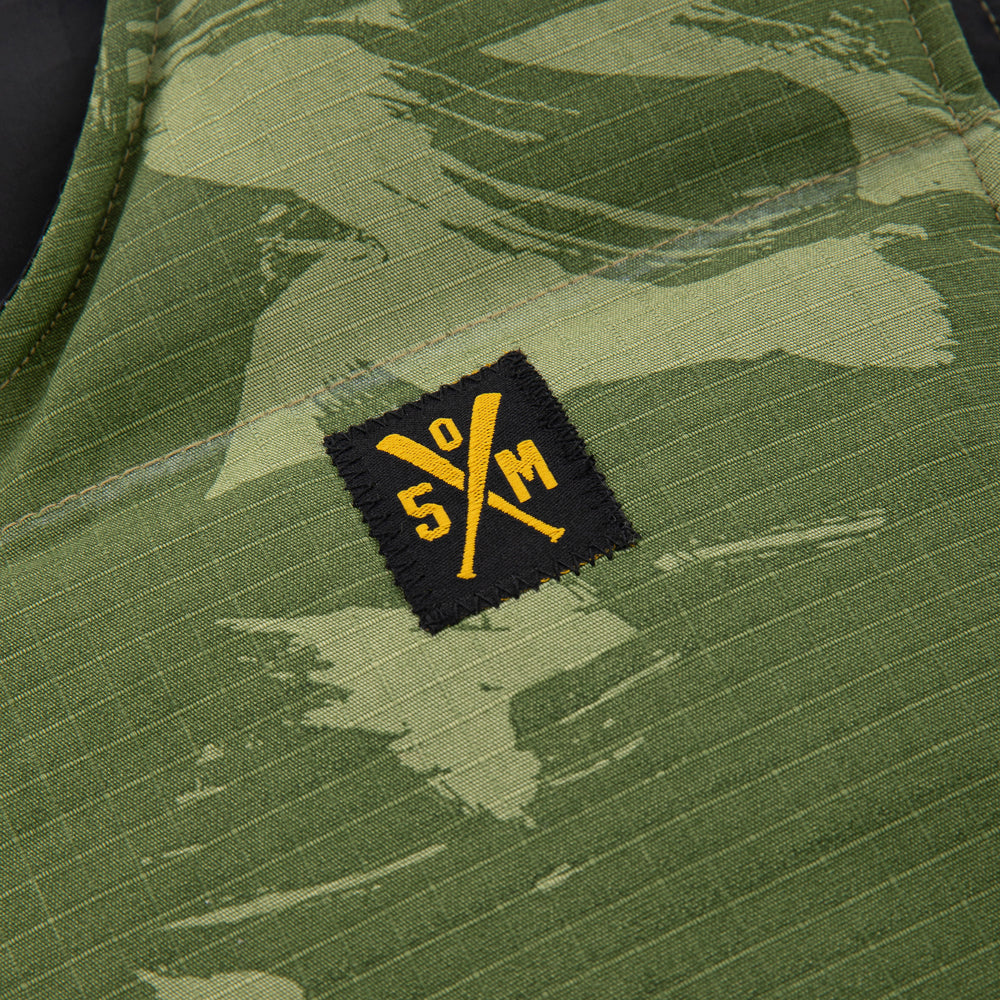 " RETROFUTURE BASIC " Puffer Rider Vest Camouflage