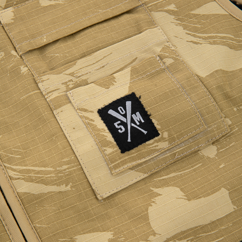 " RETROFUTURE COMBAT " Vest Beige/Camo