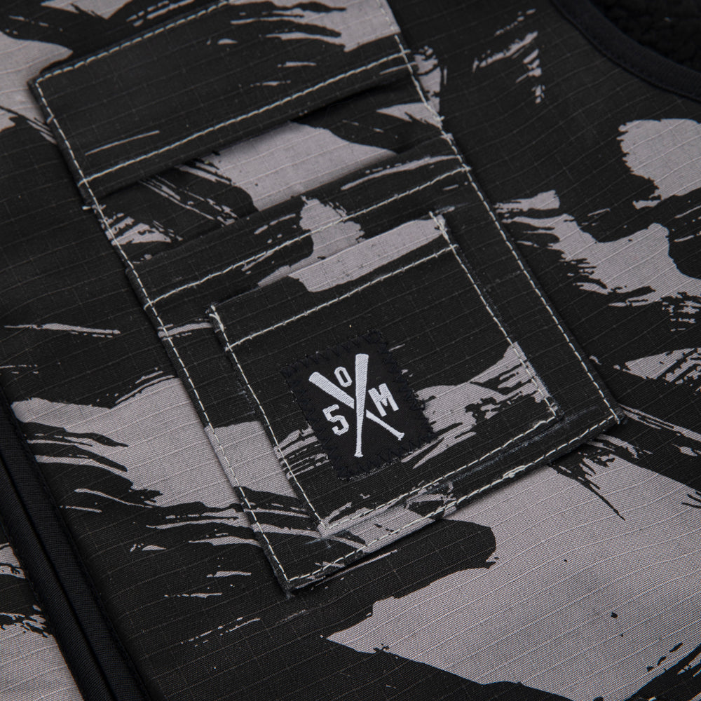" RETROFUTURE COMBAT " Vest Black/Camo