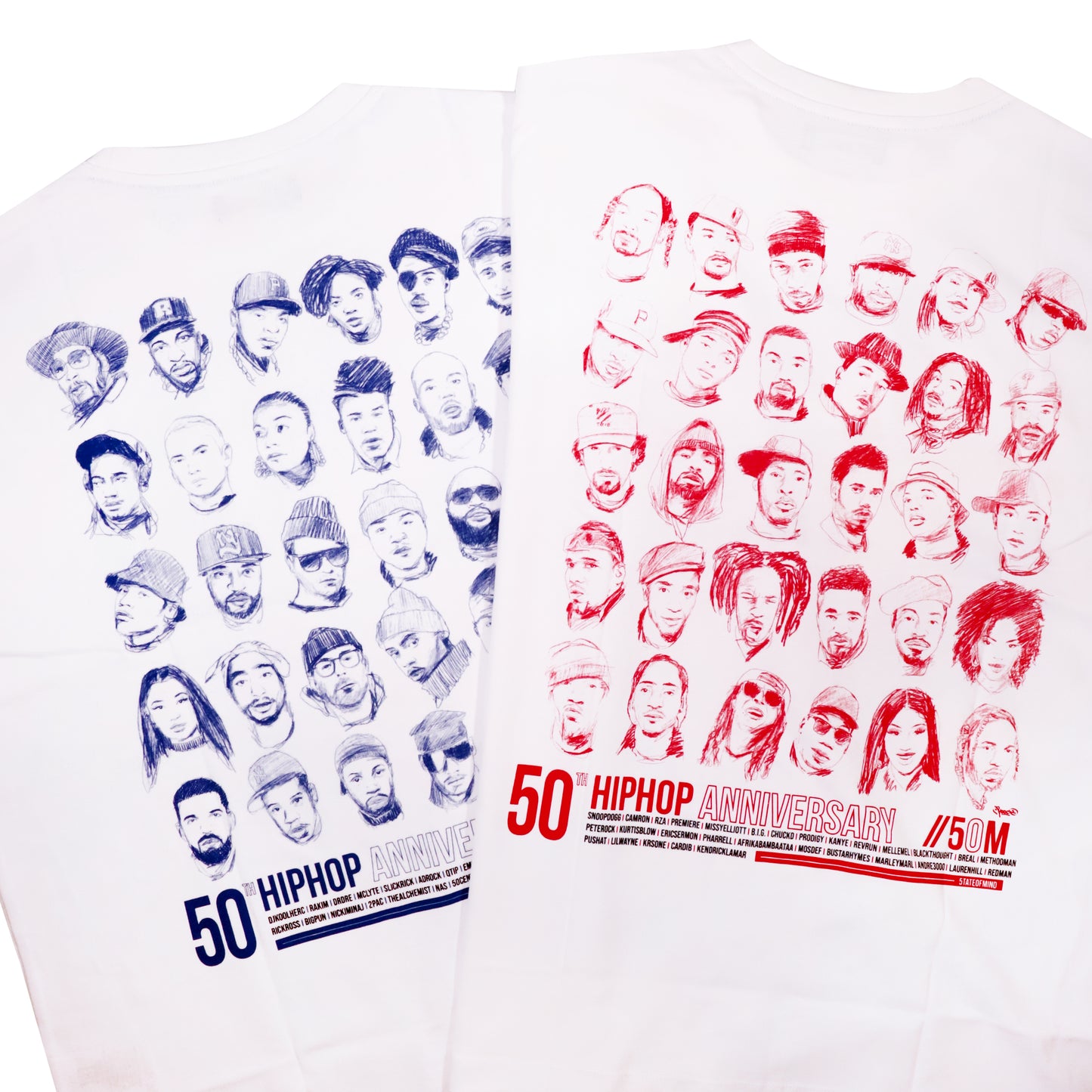 " 5OM HIP HOP ANNIVERSARY " Special Pack T-shirt + Poster