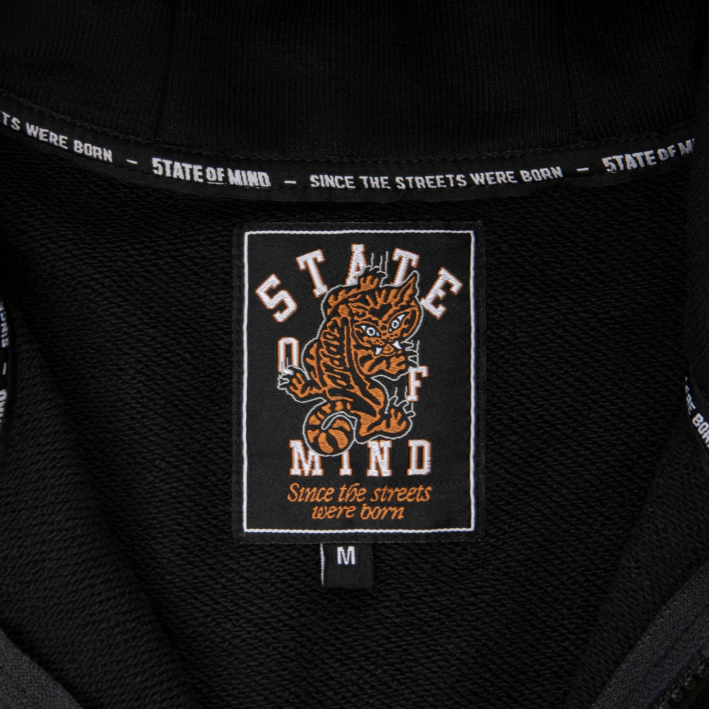 "VANDALZ HOME" Hoodie Zip Black