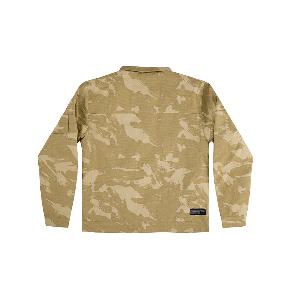 " RETROFUTURE COMBAT " Short Jacket Beige/Camo