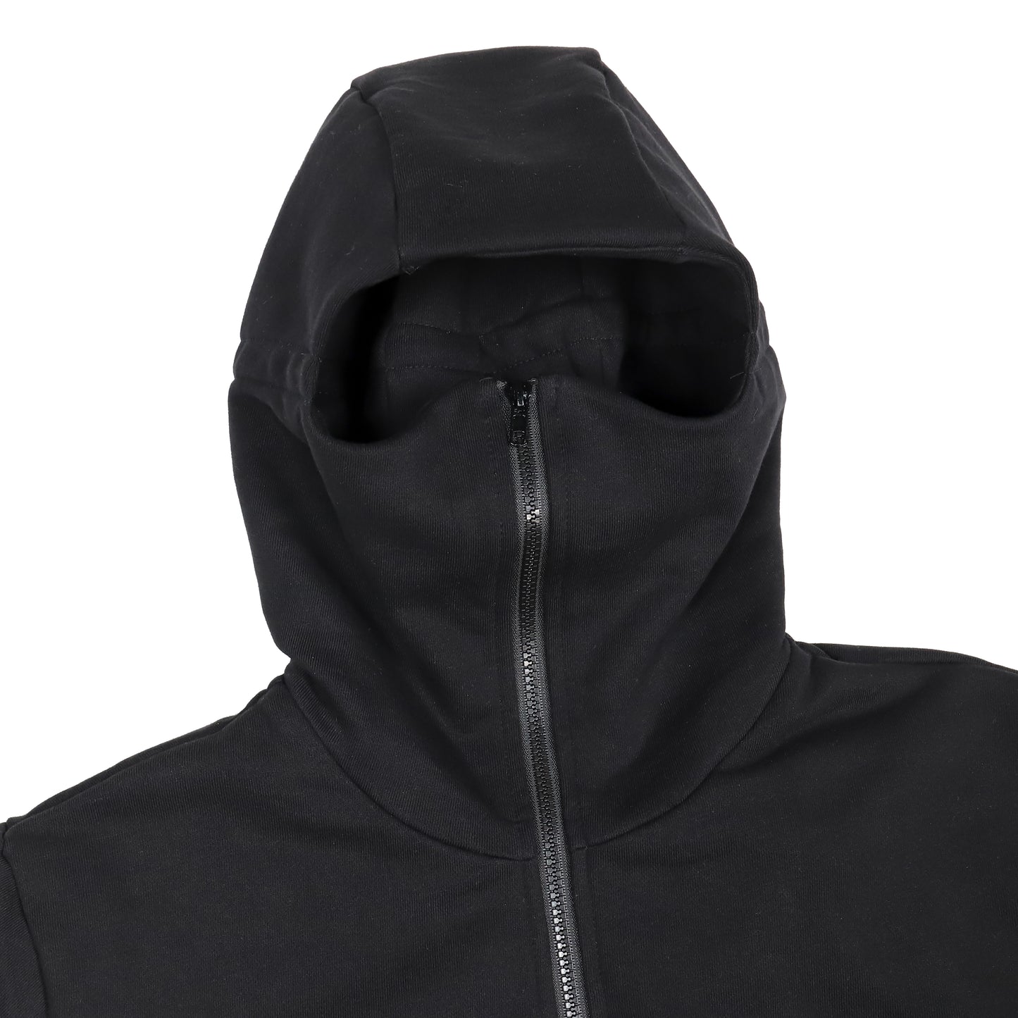 " RETROFUTURE BASIC " Hooligan Hoodie Zip Black