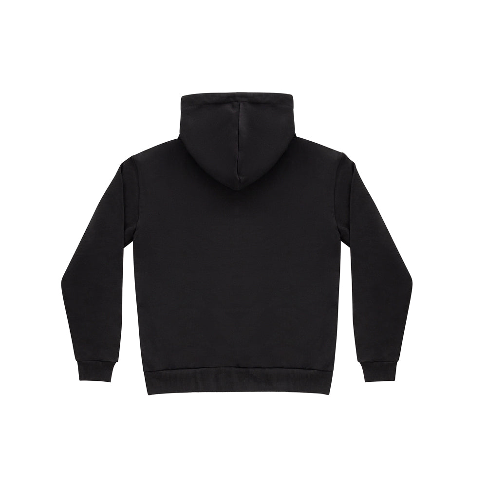 " 5OM ROCK " Raglan Hoodie Black