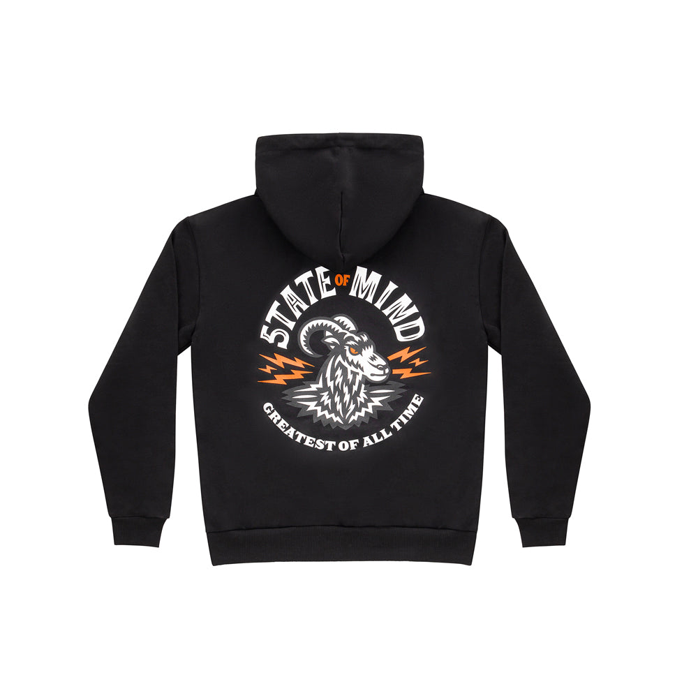 " GOAT " Hoodie Black