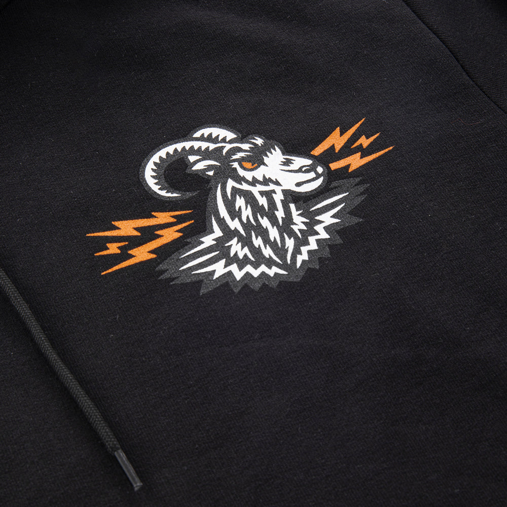 " GOAT " Hoodie Black